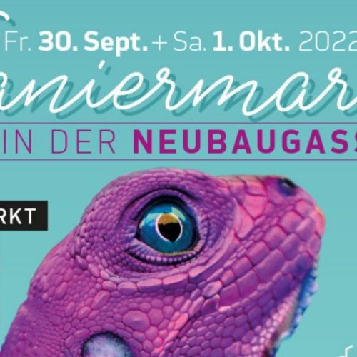 Flaniermarkt in der Neubaugasse Wien am 30.September und 01.Oktober 2022