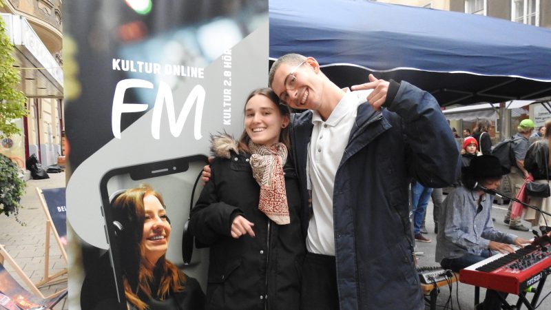 Kultur Online TV-FM Unterwegs: Flaniermarkt in der Neubaugasse Wien