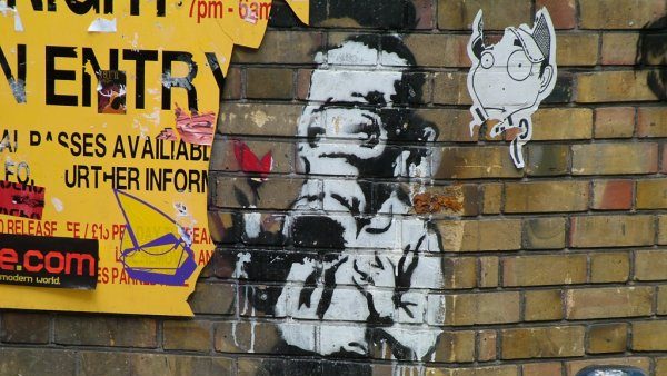 Kriminelle haben offenbar versucht, ein Bild des Streetart-Künstlers Banksy zu stehlen