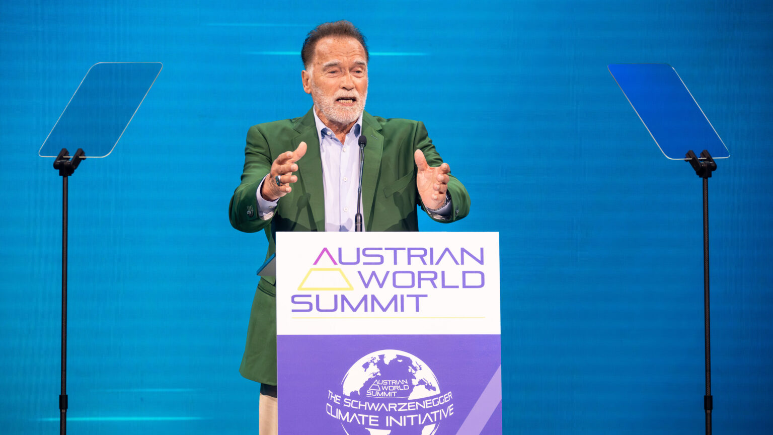 Hollywood-Glanz und Klimaschutz: Arnold Schwarzeneggers Klimagipfel in Wien