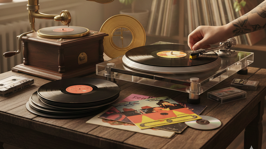 Das Vinyl-Revival bricht alle Rekorde