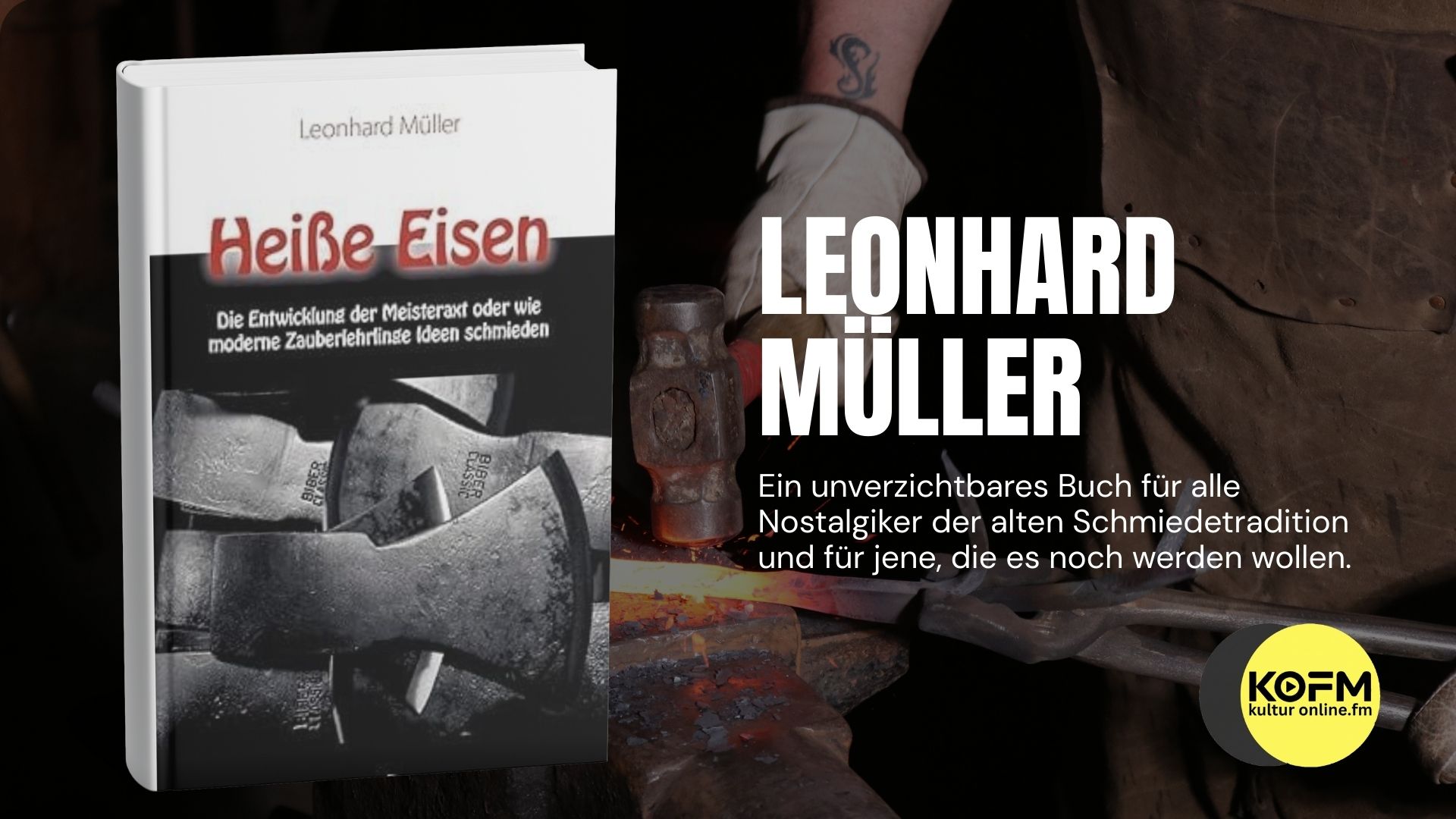 Der Meister zwischen Amboss und Feder