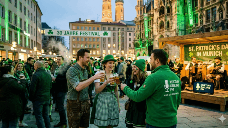 Der Freistaat feiert irisch