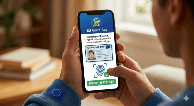 Kinderschutz per Klick: Die neue EU-Alters-App